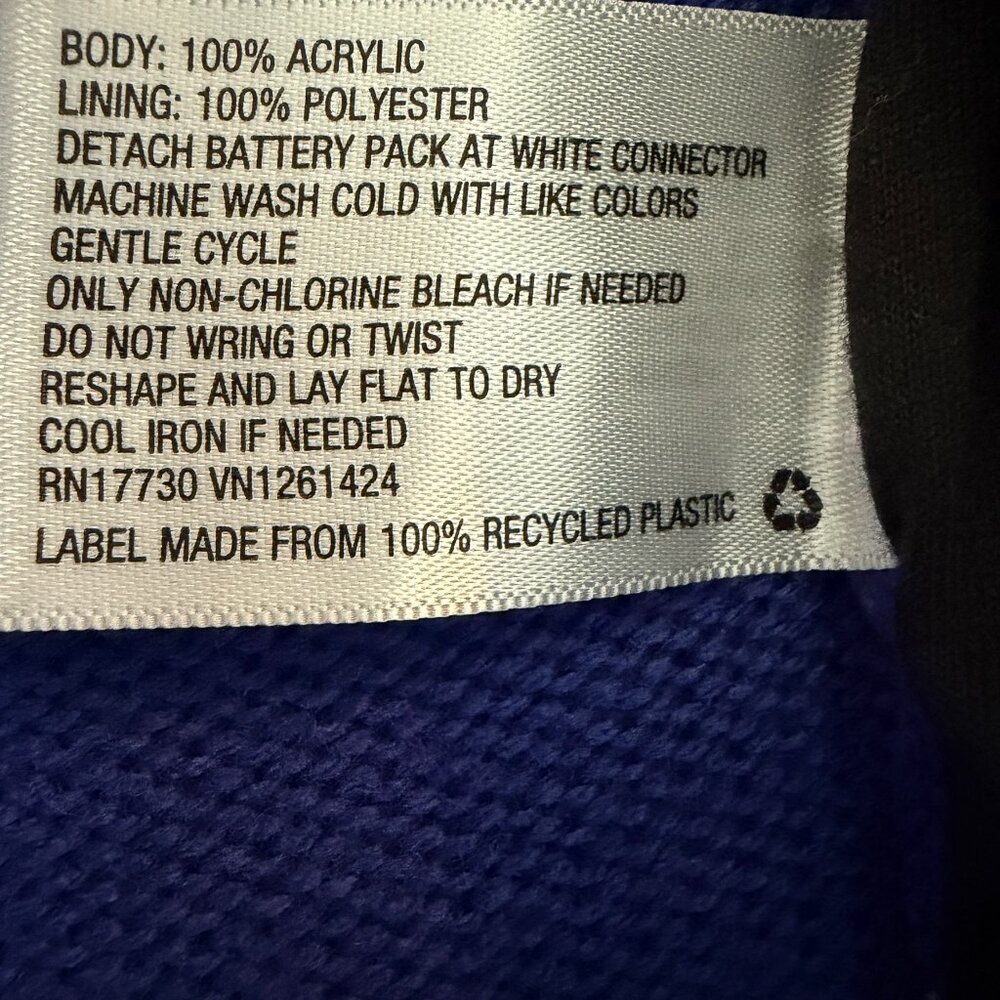 XHILARATION Blue Hanukkah Holiday Dreidel Snowfla… - image 10